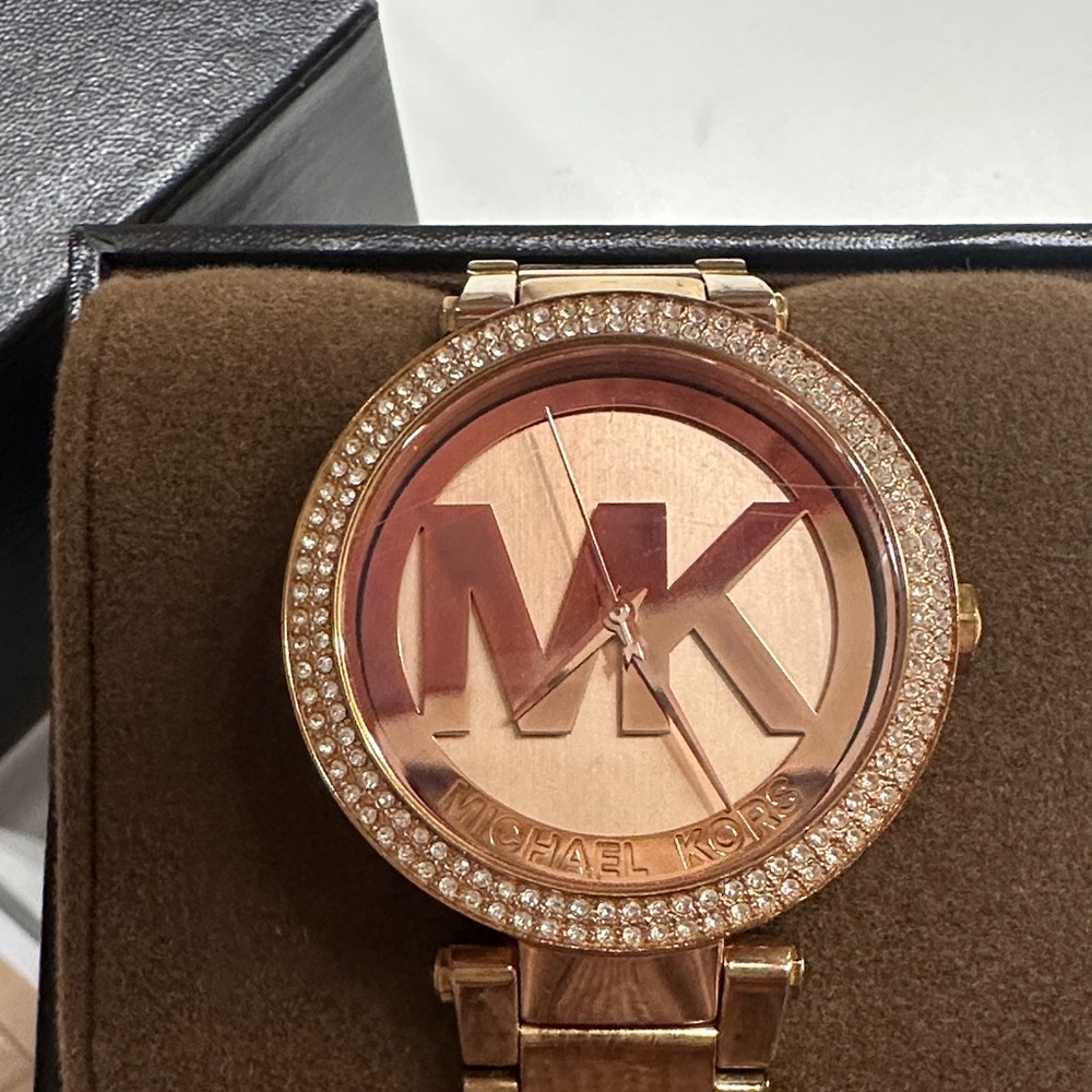 Michael Kors Rose Gold Watch